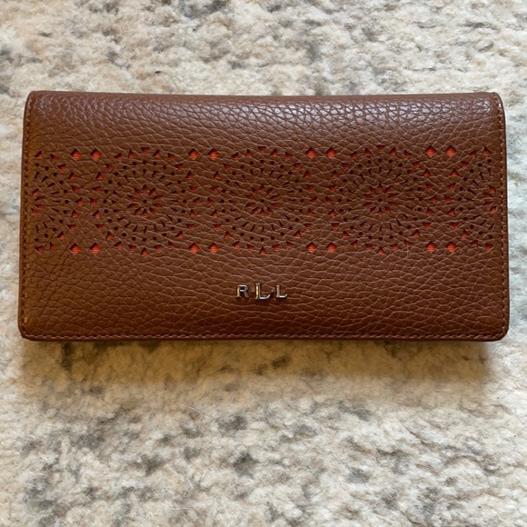 Lauren Ralph Lauren Handbags - Ralph Lauren, brown wallet. Never used